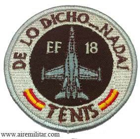 Escudo bordado EF18 Tenis